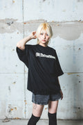 【プレゼント】ドローコードプリントTシャツ（ブラック）