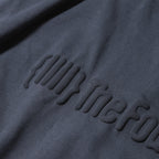 {IIII} ドローコードプリントTシャツ（スミクロ） | The Fourth Boundary
