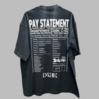 RESTRICTED：人の給与明細 Tシャツ
