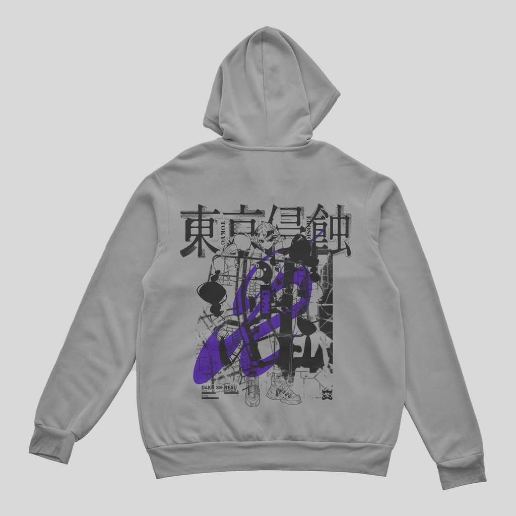 東京侵蝕パーカー