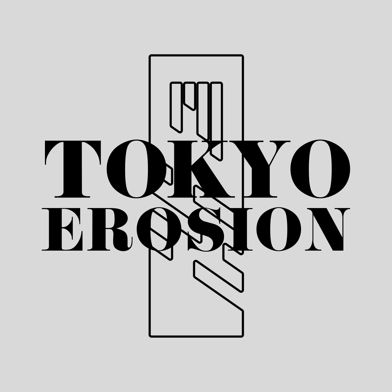 東京侵蝕パーカー