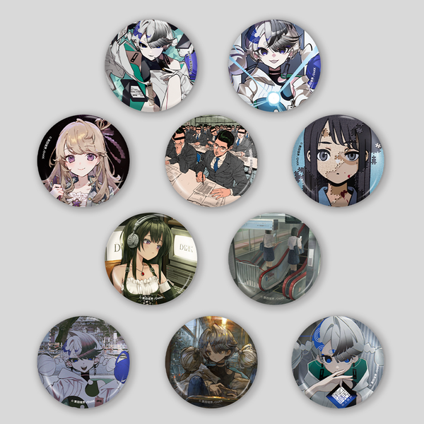 ハニヴ　テオ　缶バッジ　④ ウィッチウォッチ』バースデイ缶バッジ 清宮天流 BE4