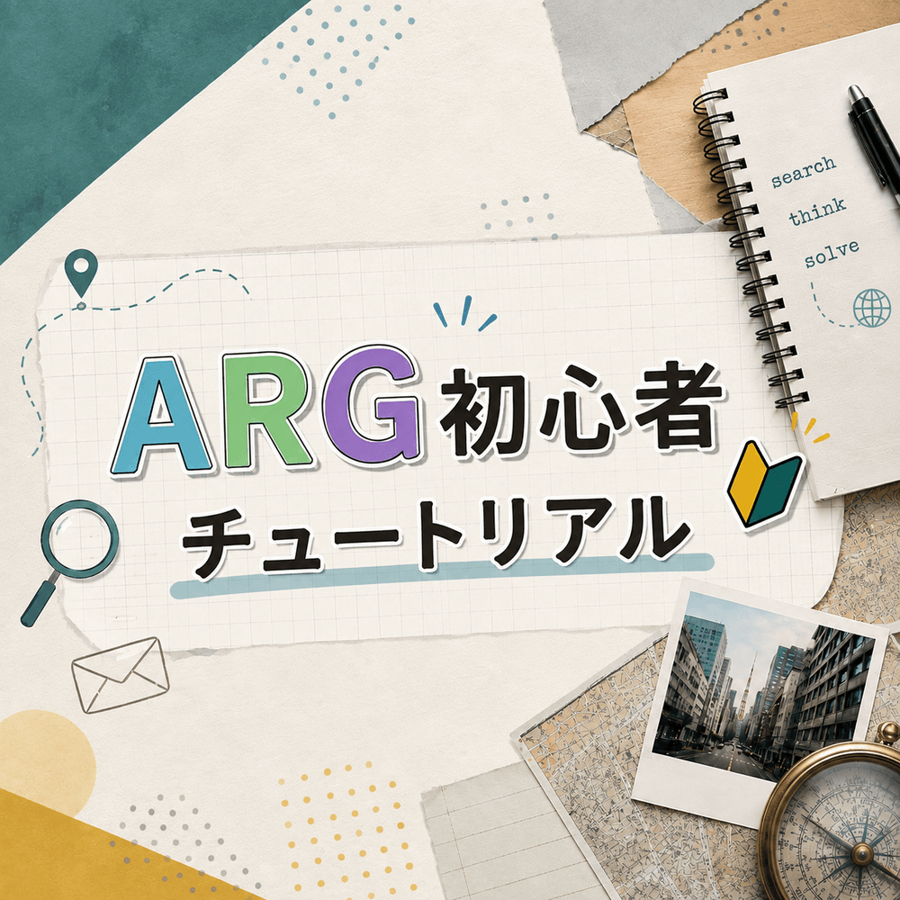 ARG初心者チュートリアル！