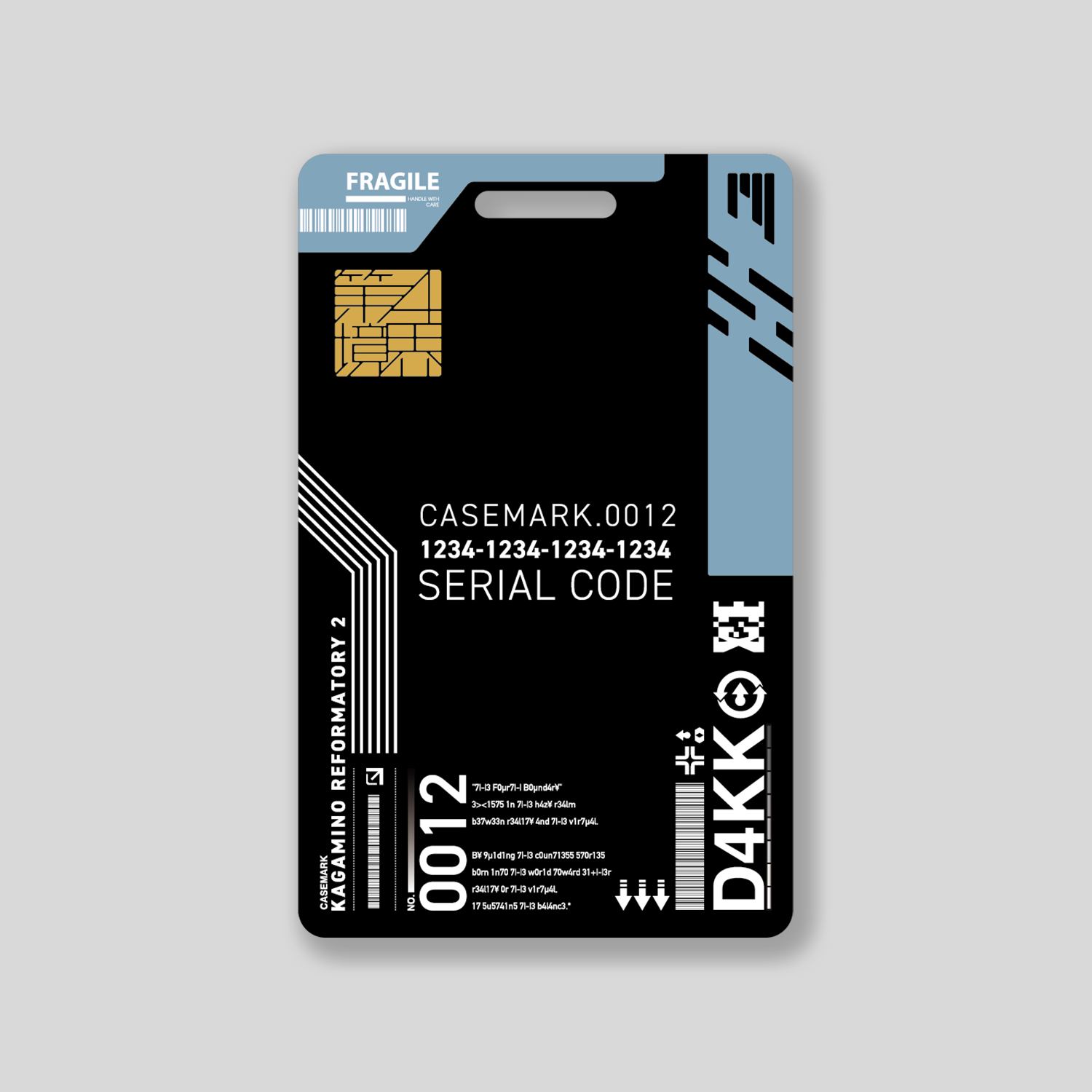 TABULA ダミーカード – 第四境界 - ARG Shop