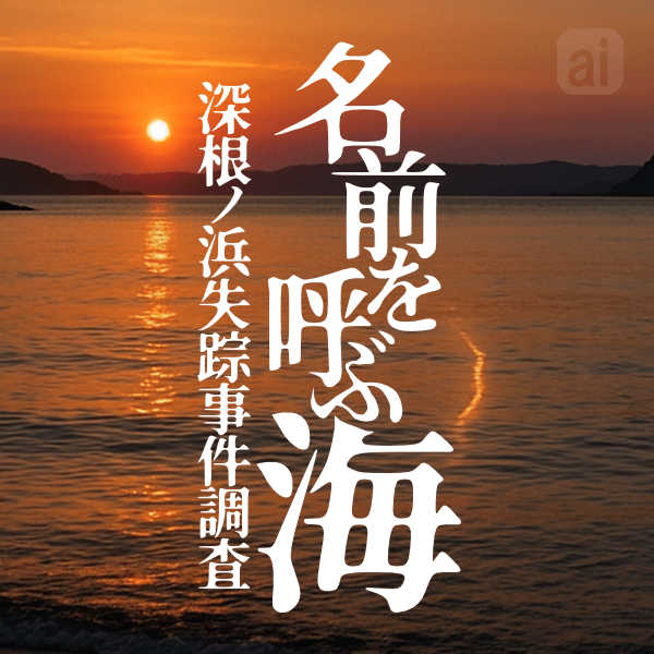名前を呼ぶ海：深根ノ浜失踪事件調査
